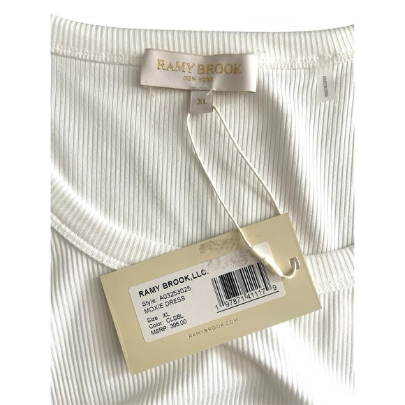 NWT Ramy Brook Moxie Embellished Stripe Mini Dress Preppy Nautical Coastal XL - Picture 14 of 16